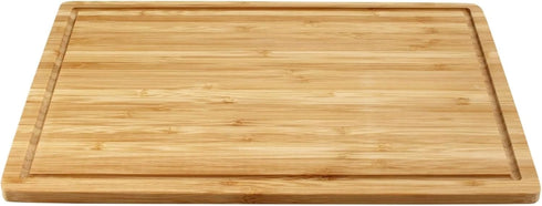 Dura Living Bamboo Cutting Board 17.72 x 11.81 Heavy Duty, Eco-Friendly Chopping