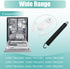 8194001 Dishwasher Door Balance Link Kit - Fits Whirlpool, Kitchenaid, Maytag Dishwasher Door Spring Assembly