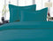 Elegant Comfort 1500 Premier 4-Piece Bed Sheet Set, Deep Pocket, California King, Turquoise