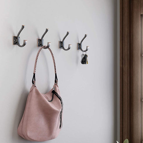 Liberty Hardware 137246 Ruavista Coat and Hat Hook, Single, Bronze with Copper Highlights by Liberty