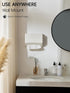 Streamlined Hand Towel Box Cover, No Drill Installation & Damage-Free Adhesive Backing for Wall Mounted, Appearance