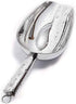 JBscoop 9.6 Inch Stainless Steel Heavy Duty Food Scoop, 8 Oz, Dishwasher Safe for Kitchen Bar Party Wedding