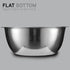 COOK WITH COLOR 6 Piece Stainless Steel Mixing Bowls Set, Nesting Prep and Mixing Bowls