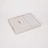 Household Essentials 113 Large Storage Box with Lid and Handle - Natural Beige Canvas