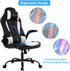Meet perfect Office Chair PU Leather Desk Gaming Chair, High Back Racing Height Adjustable Computer Chair with Back