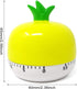 yueton Cute Vegetables 60 Minutes Mechanical Timer for Kitchen Alarm, Home Desktop Decor, Temporizador