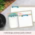 Neatz Mason Jar Recipe Cards - 50 Double Sided Cards, 4x6 inches, Thick Card Stock