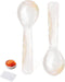 Caviar Spoons, Hand Craft Mother of Pearl Shell Spoon with Storage Box, Tiny Spoon for Caviar, Ice Cream, Coffee
