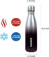 BJPKPK Insulated Water Bottles - 17oz/500ml Stainless Steel, Sports Water Bottles Keep Cold for 24 Hours and Hot for 12