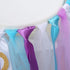 WODCM 1st 1st Mermaid HighChair Banner Birthday High Chair Banner Girl Mermaid High Chair Skirt Under The Sea Birthday