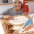 Koogel 9 Inch Mini Rolling Pin - 2 PCS Wooden Handle Rolling Pin for Kids Dough Rollers in Home Kitchen