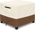 Yagvany Waterproof Patio Ottoman Cover, Square Outdoor Side Table Furniture Cover with Padded