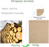 Eco-Fil Disposable Tea Filter Bags - Biodegradable, Unbleached Empty Tea Infuser Sachets, 100 Pack