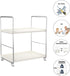 kaileyouxiangongsi Plastic/Metal 2-Tier Freestanding Stackable Organizer Shelf for Bathroom Countertop and Kitchen
