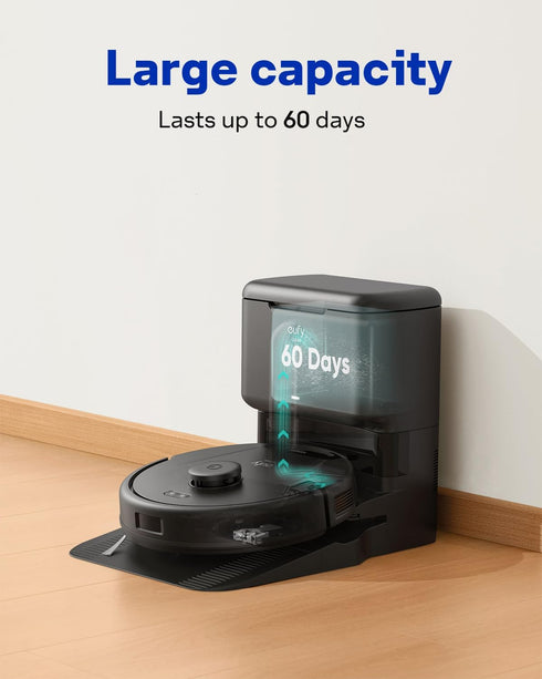 Eufy L50 SES, L60 SES Dust Bags for Self-Empty Station, 6 Pack