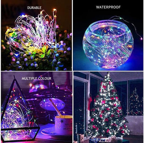Curtain Lights String Lights Bedroom - 300 LED 9.8x9.8Ft Twinkle String Light Decorations for Indoor Outdoor Decor