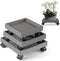 Skelang Square Plant Caddy, Wheeled Planter Trays, ABS Plant Pallet, Heavy Duty Plants