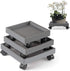 Skelang Square Plant Caddy, Wheeled Planter Trays, ABS Plant Pallet, Heavy Duty Plants