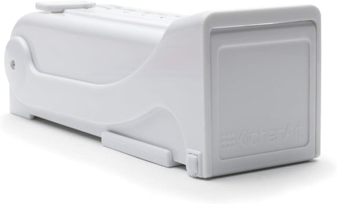 KitchenArt Buttermate Butter Cutter Slicer, White Measuring Dispenser