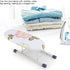 Small Mini Ironing Board, Foldable Space-Saving Portable Ironing Board for Household, Sewing Craft Room (Peony)