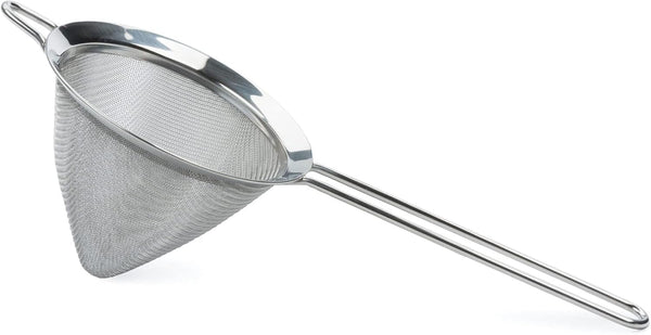 RSVP International Endurance Kitchen Collection, 4.75-Inch Stainless Steel Fine Mesh Sieve/Colander