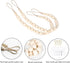 2 Color,2) OCIOLI Pieces of Wood Bead Curtain Tieback Boho Curtain Tiebacks Curtain Holdbacks for Wall Curtain Ties