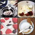 Cute Heart Shape Spoon, Stainless Steel Coffee Spoon, Dessert Tea Appetizer Spoon for Cake Ice Cream