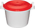 KitchenCraft Rice Cooker, Microwave Steamer, 1.5 Litre, BPA Free Plastic, White/Red
