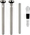 Beer Chiller Sticks, Stainless Steel Wine Chilling Rod Set for Bottles
