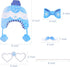 27 Pieces Snowflake Photo Booth Props Kit - Holiday and Winter Wonderland Party Decorations for Christmas