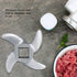 Fdit Stainless Steel Meat Grinder Blade Mincer Knife Replacement Accessories 1Pcs (22#)
