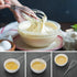 Stainless Steel Whisk Set - 8", 10", 12" Thin Handle Balloon Wire Whisks for Cooking, Baking, Mixing, Beating