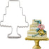 LILIAO Cake Cookie Cutter for Wedding, 3.1 x 4.3 inches, Stainless Steel