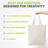 SIMPLI-MAGIC Versatile Canvas Tote Bags for Everyday Use