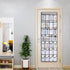 Pocket Shoe Organizer, 28 Pocket Door Hanging Shoe Rack for Closet, White (Size: 68.5x20.88inch)