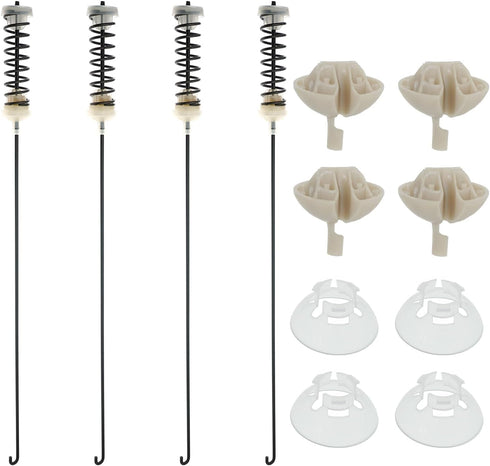 4Pcs Washer Suspension Rod Kit for Roper & Admiral Models