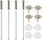 4Pcs Washer Suspension Rod Kit for Roper & Admiral Models