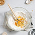 Danish Dough Whisk Sourdough Bread Mixer, 3 Pack Stainless Steel Dough Hook with Wooden Handle