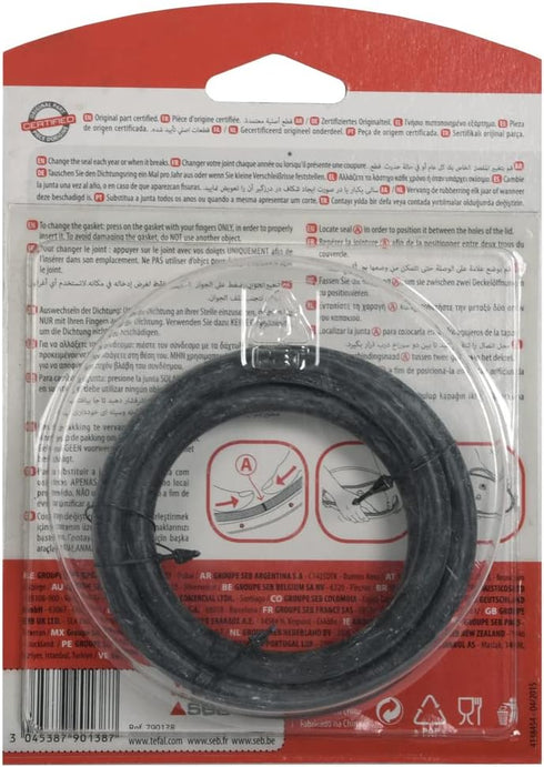 790138 Gasket for 10 to 18L Alu/Stainless Steel Pressure Cooker