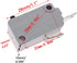 KW3A Microwave Oven Door Switch 16A 125/250V (2 Normally Open + 1 NONC)