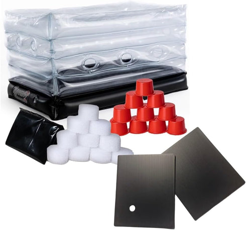 Boomer Shroomer Inflatable Monotub Kit, Mushroom Growing Kit Includes a Drain Port,