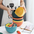 Kyraton Plastic Cereal Bowls - 8 Pieces, 26 oz, Unbreakable and Reusable Lightweight Bowl for Rice, Noodle, Soup,