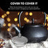 2-Pack Glass Teapot Replacement Lid, Clear Teapot Accessories with Strainer Cover for Home Kitchen Teapots