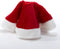 Kurt Adler C1886 15" Red and White Plush Mini Christmas Tree Skirt