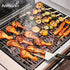 Professional Chef Griddle Spatulas Set of 3 - Heavy Duty Metal Spatula Stainless Steel and Scraper for Cast Iron BBQ