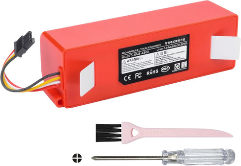 Replacement Battery for Xiaomi Mijia Roborock S5 S6 S7 S50 S51 S52 S55 S552 S60 S65 S70 S75 T4 T6 T7 T60 T61 T65 E4 E20