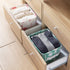 Foldable Storage Basket - Set of 6 Small Collapsible Canvas Organizers with Handle for Home Decor and Toys