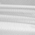 Tektrum Heavy Duty 70 inch Round Elegant Waffle Weave Check Jacquard Tablecloth, Waterproof/Stain Resistant (White)