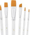 Cake Decorating Brushes Set, 6 Pcs Soft Food Safe Paint Brushes for Cookie Cake Painting Tools