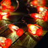 30 AceList LED Red Lantern String Lights for Bedroom Patio Garden Holiday Home Indoor Decorations, Mini Kerosene Lights